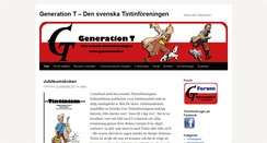 Desktop Screenshot of generationt.se